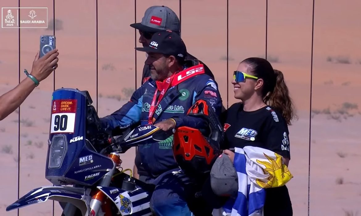 LO LOGRÓ !!! COPPOLA EN META FINAL