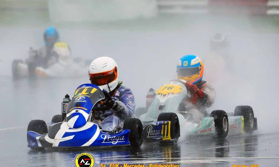 FUE UN KARTING CON «CAMBIO CLIMÁTICO»