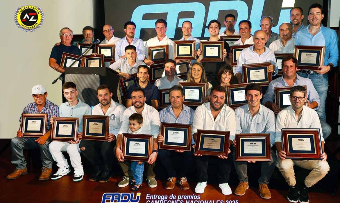 PREMIOS FADU: TODO EL AUTOMOVILISMO EN UN MISMO LUGAR